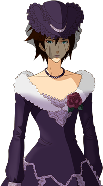 Lady In Black - Portable Network Graphics (320x390), Png Download