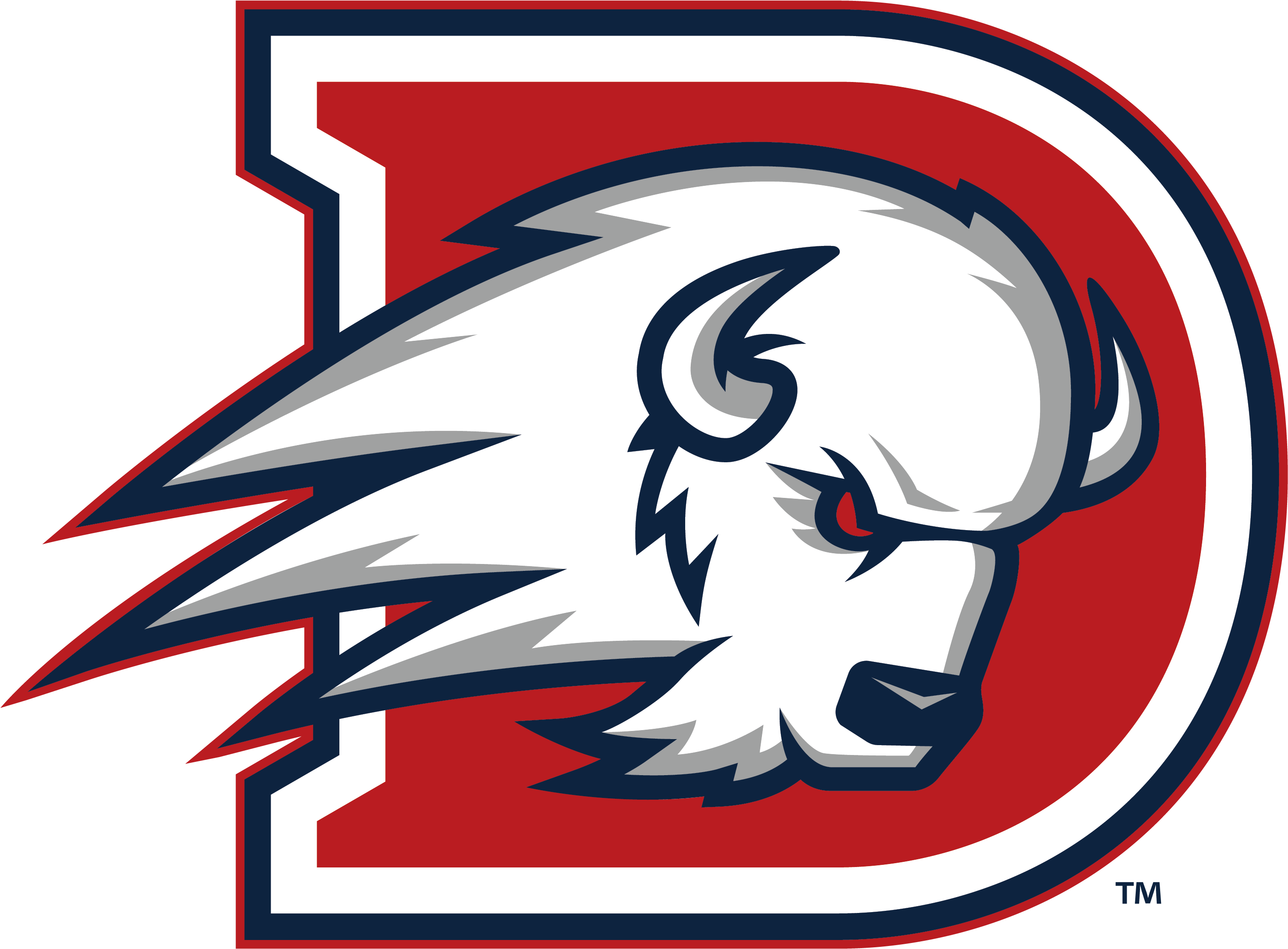 Dsu Logo - Dixie State Athletics Logo (3375x2467), Png Download