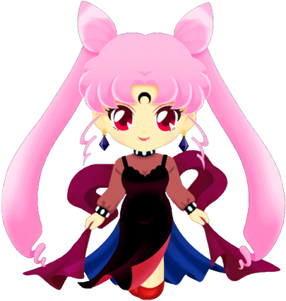 Sailor Moon Drops Black Lady Transparent - Sailor Moon Drops Black Lady (540x450), Png Download