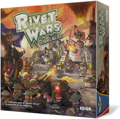 Con Los Equipos De Navegación Perdidos, Las Fuerzas - Cool Mini Or Not, Inc. Rivet Wars War Game (880x480), Png Download