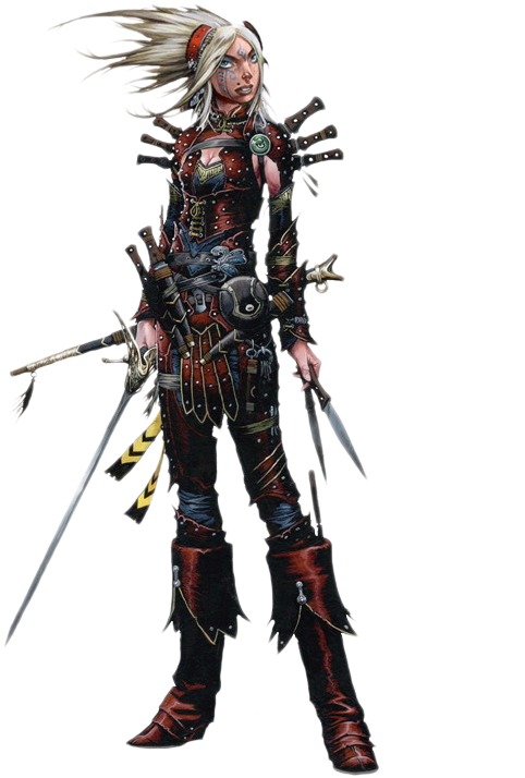 D&d Rogue (586x715), Png Download