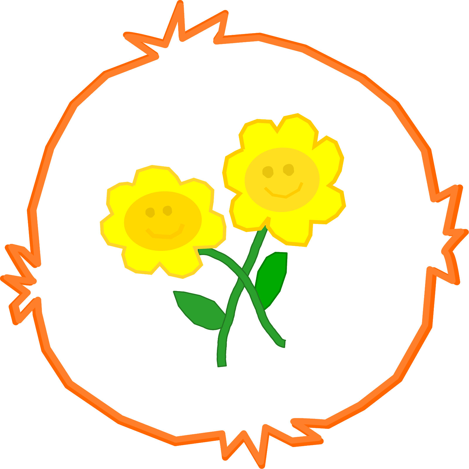 Friend Bear - Orange Care Bear Symbol (1600x1600), Png Download