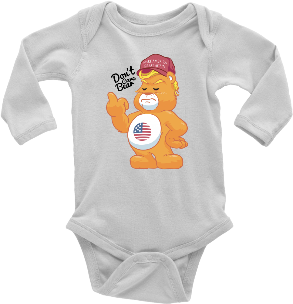 Don 039 T Care Bear W Make America - Dizinga You Cant Fix Stupid Not Even - White/18-24 (1024x1024), Png Download