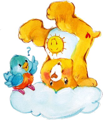 Care Bear Of The Month July - Care Bears (336x400), Png Download