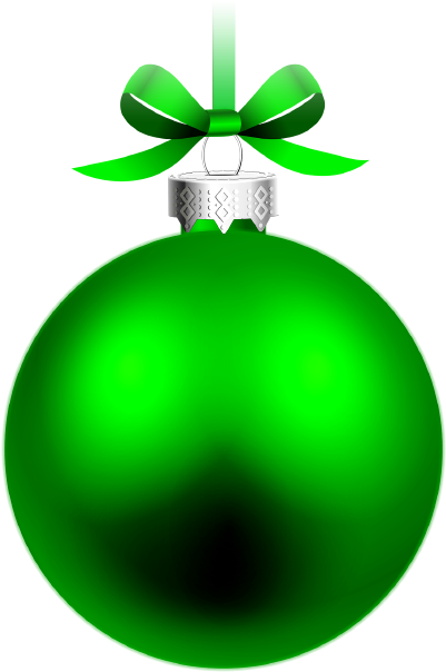 Christmas Ball Decorations 2 Messages Sticker-9 - Green Christmas Ball Png (618x618), Png Download
