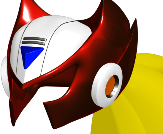 Zero Helmet Megaman - Zero Megaman X Helmet (600x450), Png Download