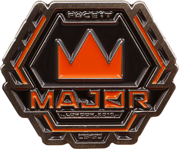 Faceit Major Event Pin - Faceit (1000x1000), Png Download