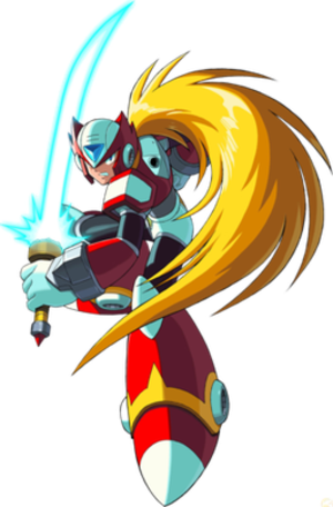 Zero - Mega Man X5 Playstation Ps1 (300x456), Png Download