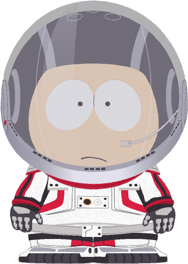 Heidi Turner Astronaut Heidi - Astronaut South Park Png (388x540), Png Download
