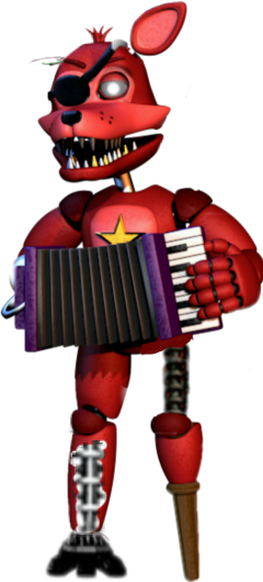 Wither Freetoedit - Rock Star Foxy (240x530), Png Download
