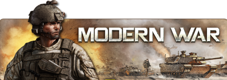Modern War Banner - Pc Game (799x283), Png Download