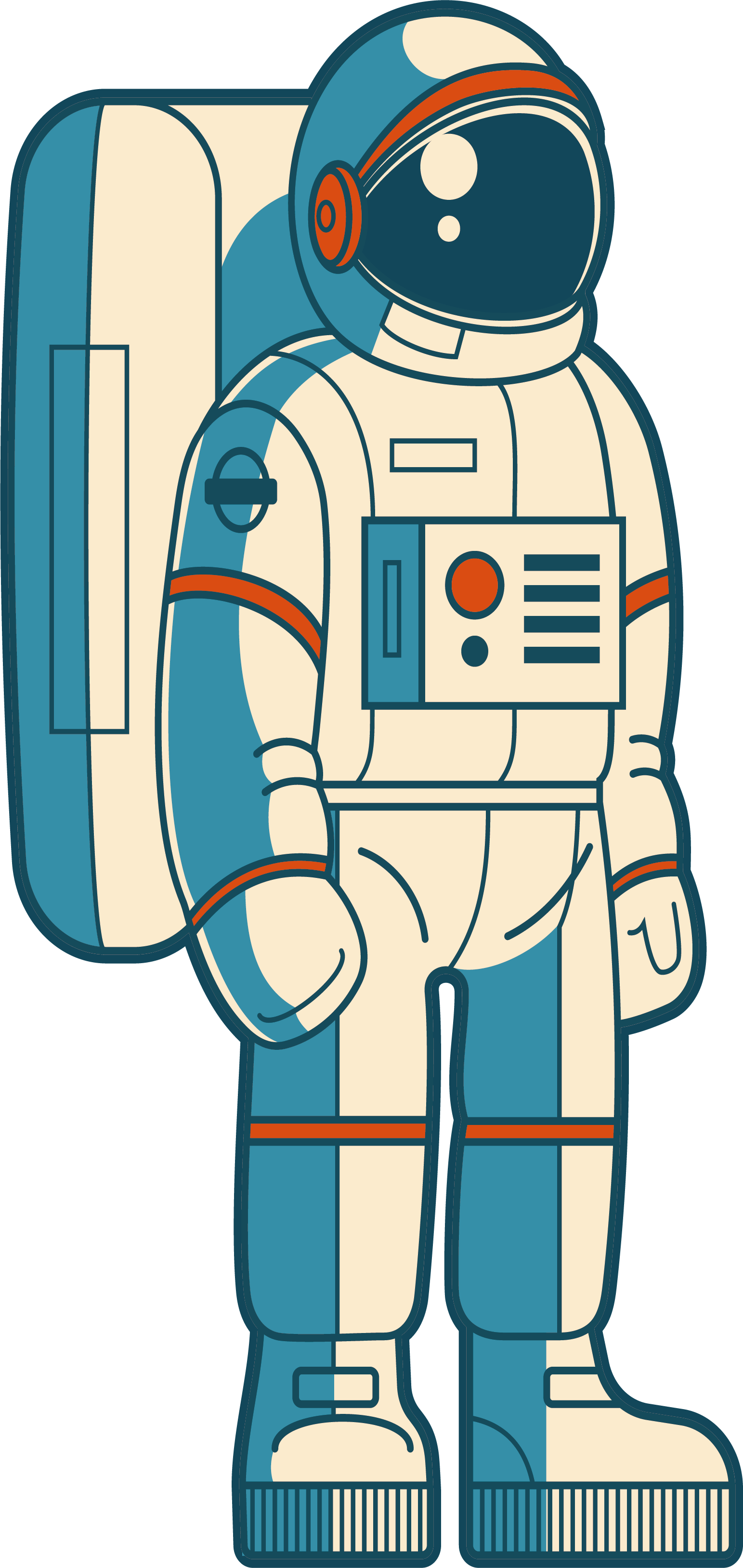 Png Images, Pngs, Astronaut, Astronauts, (id 34863) - Clipart Astronauts (1543x3256), Png Download