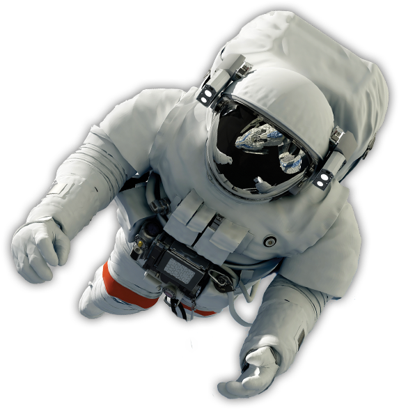 3d Astronaout - Collins International Primary Science - Student's Book (585x603), Png Download