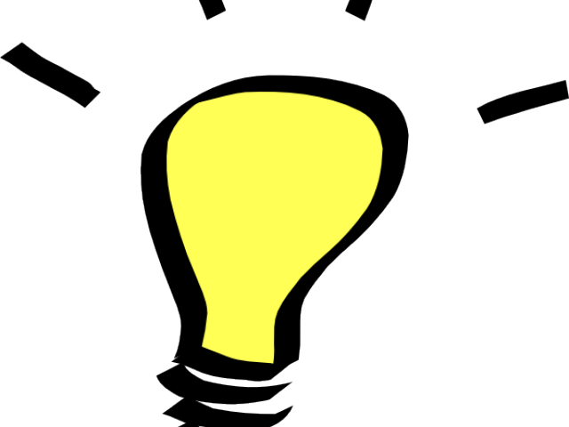 Broken Clipart Broken Lamp - Light Bulb Clip Art (640x480), Png Download