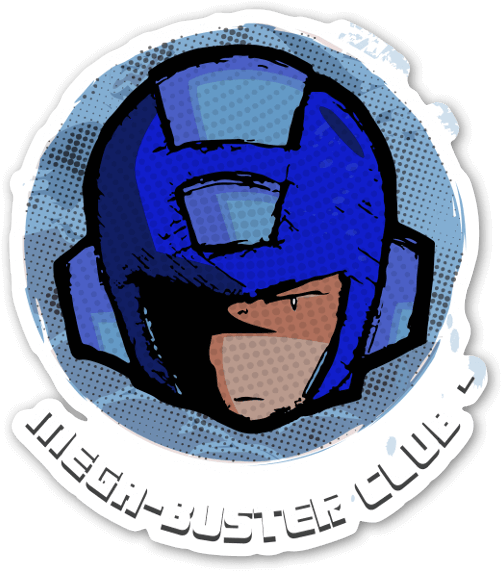 Megaman Sticker - Emblem (533x600), Png Download