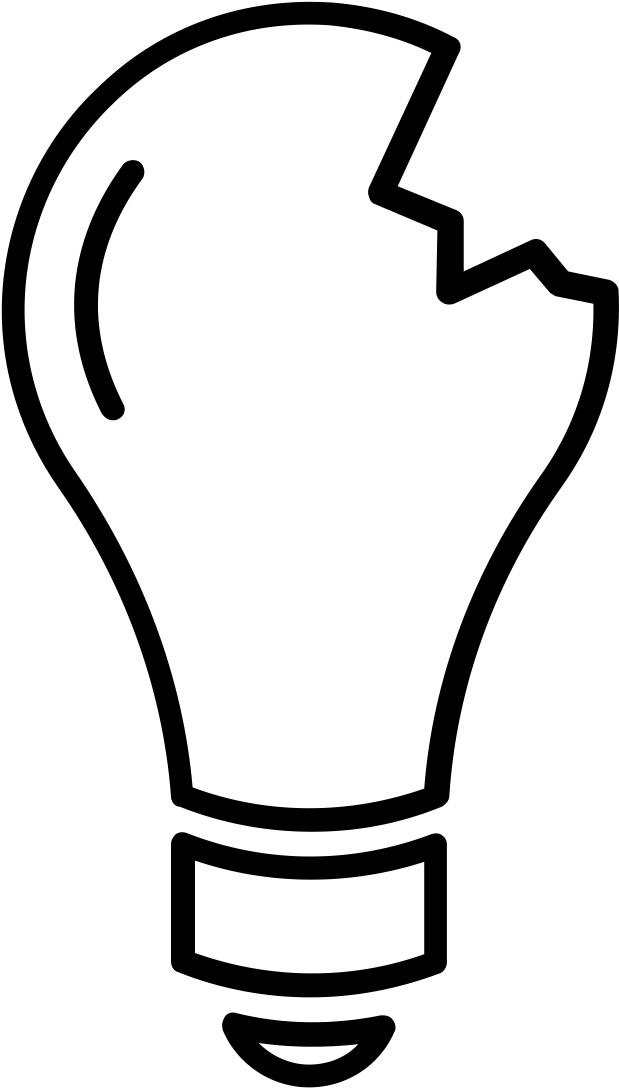 Iot Drives Strategic Diversification, Growth & Differentiation - Broken Light Bulb Clip Art Png (1200x1200), Png Download