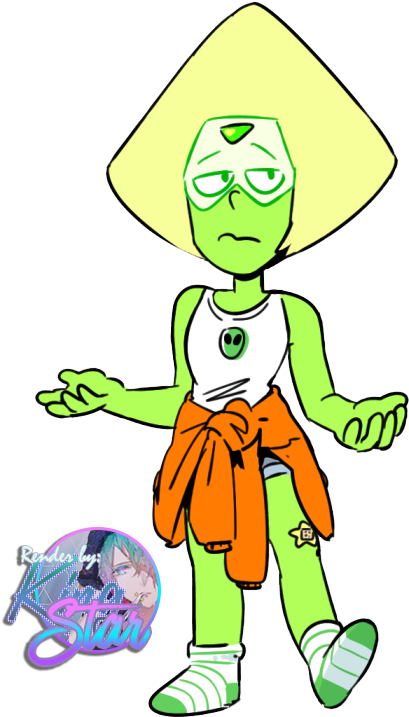 Steven Universe - Peridot Png Steven Universe (500x741), Png Download