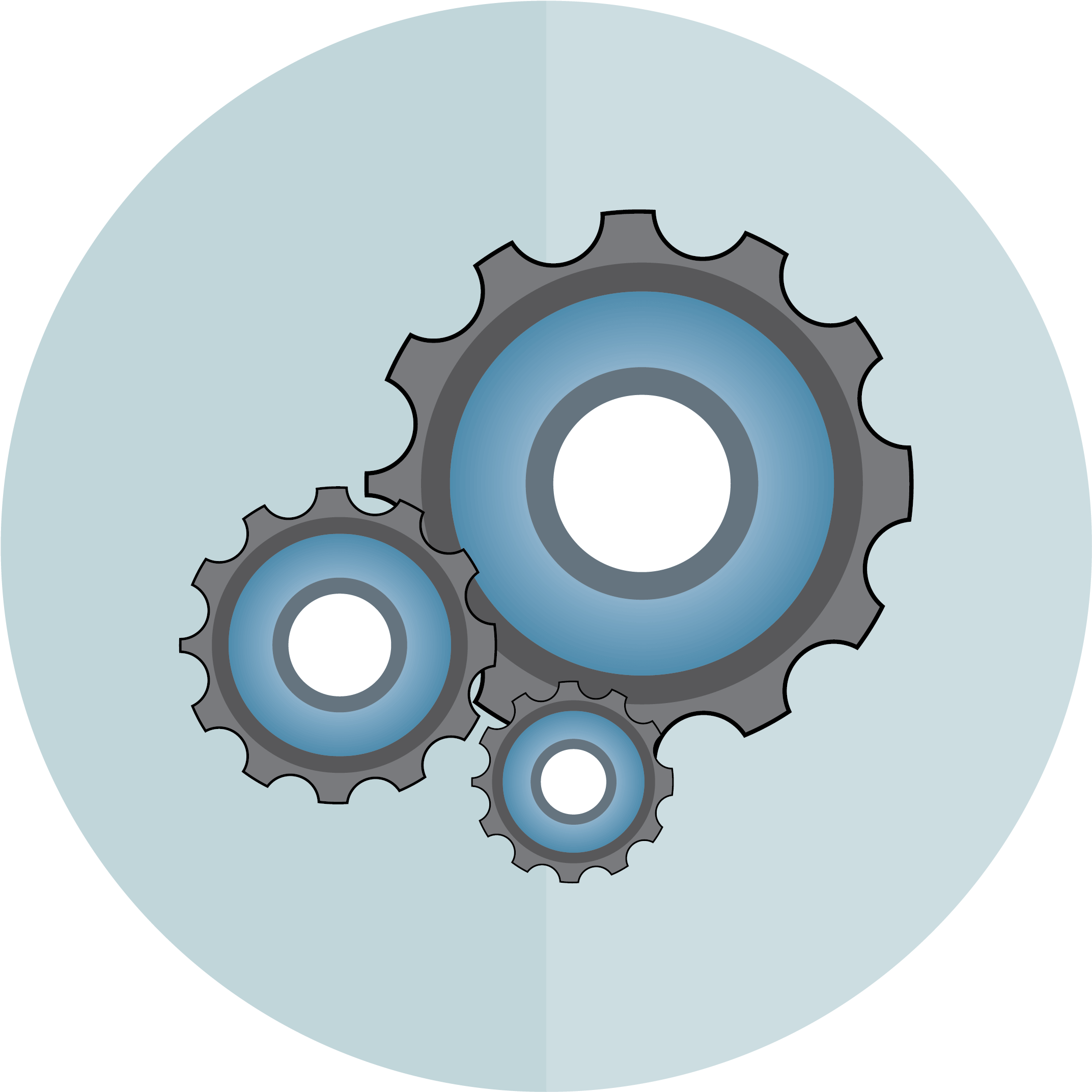 Gears Icon - Air Conditioning (2480x2480), Png Download