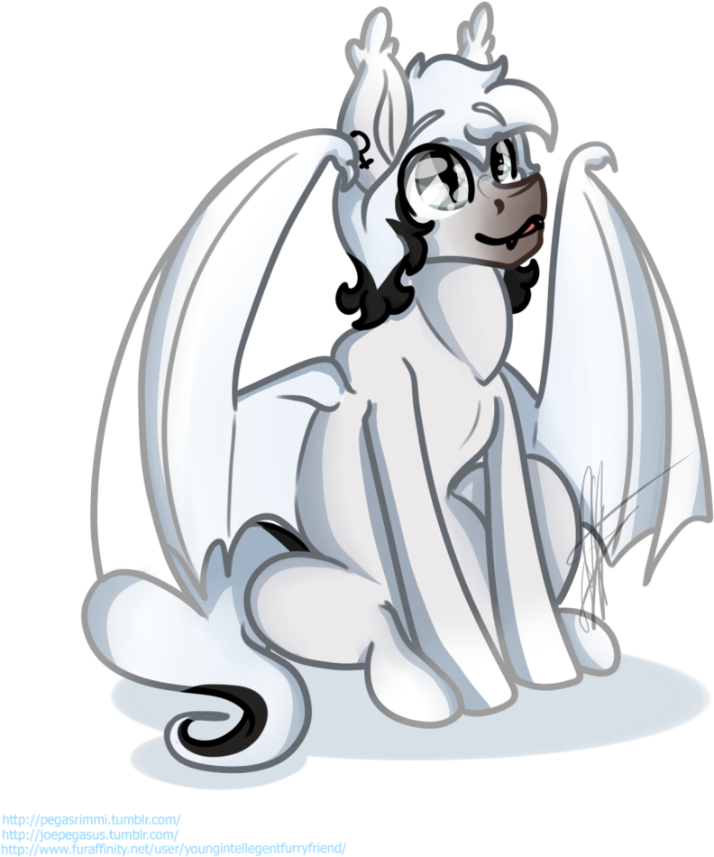 Rimmi1357, Bat Pony, Male, Oc, Oc Only, Oc - Illustration (933x1024), Png Download