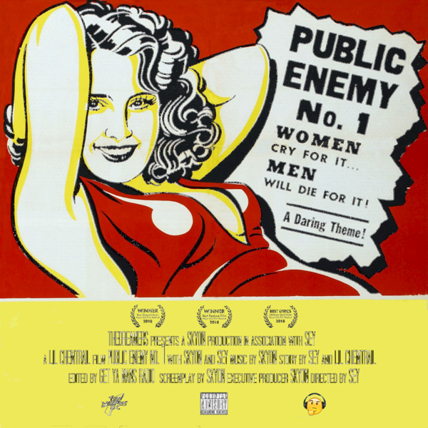 Public Enemy No - Canvas Prints - Reefer Madness Vintage Movie Poster (600x600), Png Download