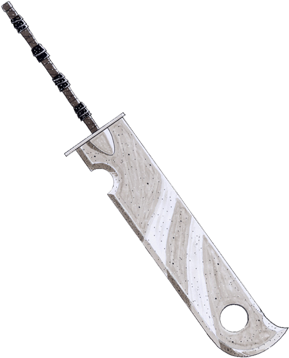 Naruto Executioner's Blade (596x738), Png Download