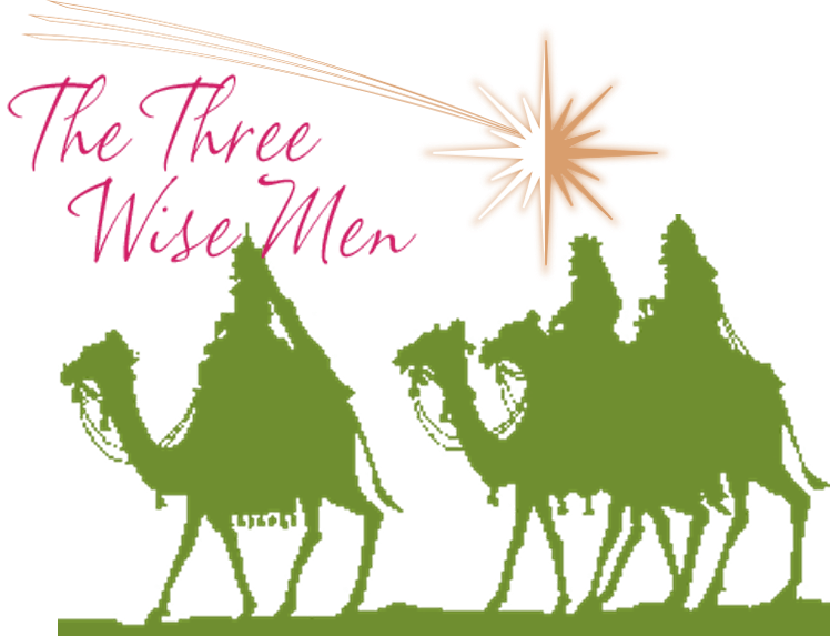 Three Wise Men Funny (748x573), Png Download