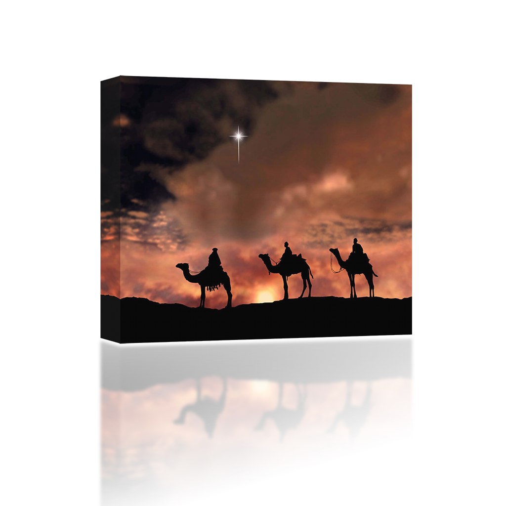 Three Wise Men - Three Kings To Jerusalem (1024x1024), Png Download