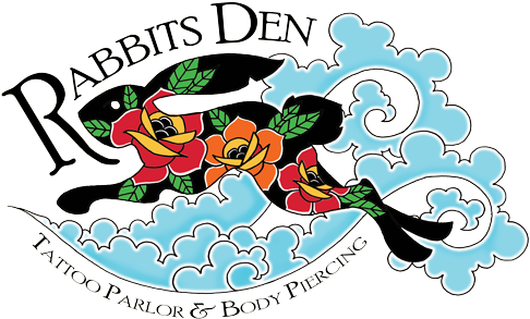 Rabbits Den Logo - Rabbits Den (500x309), Png Download