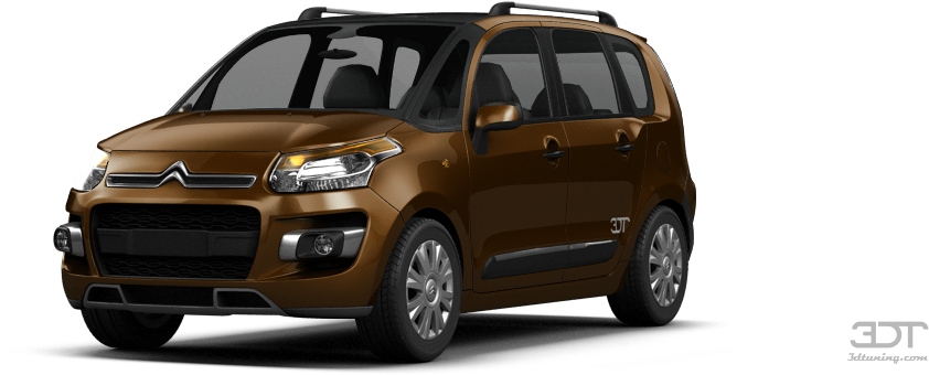 Citroen C3 Picasso 5 Door 2013 Tuning - Citroën (1004x373), Png Download