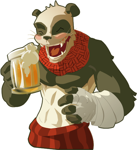 Pandawushu Disciple - Pandawa Dofus Png (500x500), Png Download