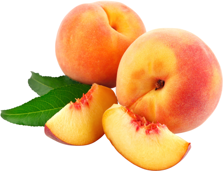 Peach - Peaches Fruit (866x650), Png Download