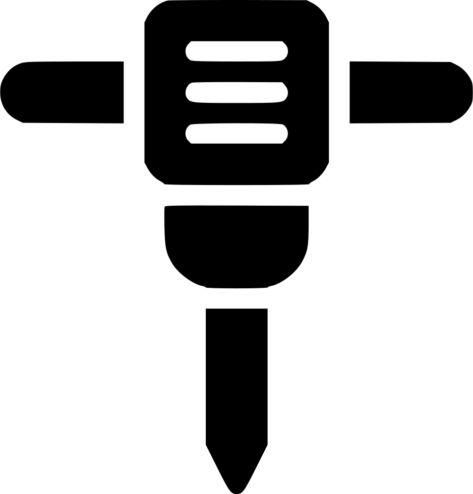 Jack Hammer Comments - Icon (938x980), Png Download