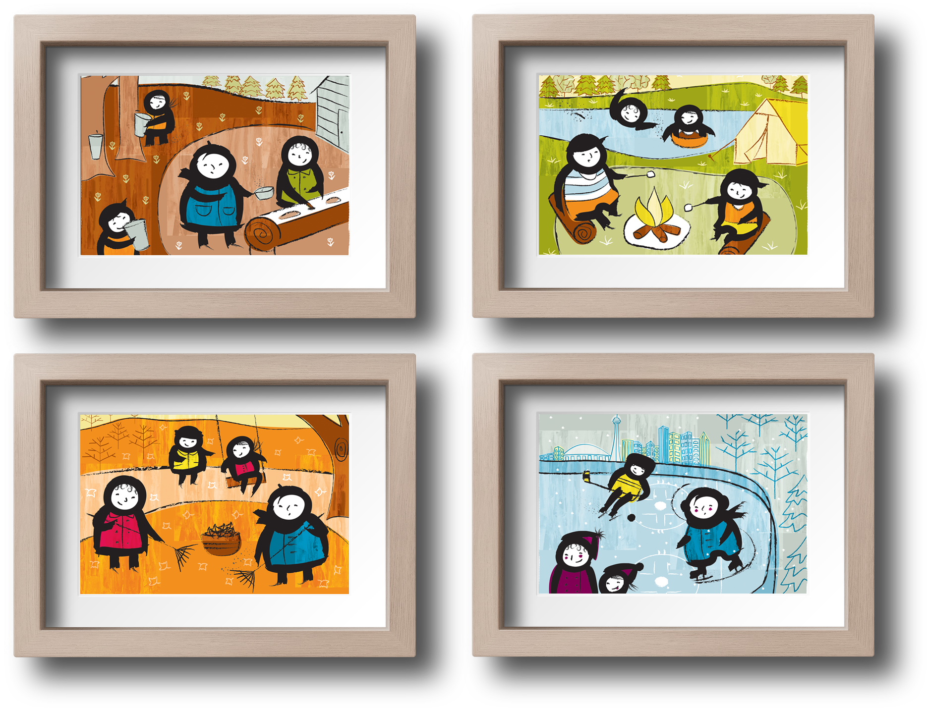 Every Year, We Develop Enzo Greeting Cards And Giveaways - Cartoon (2000x1512), Png Download