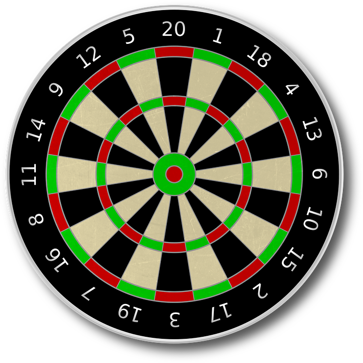 Target Board Png Transparent Image - Dart Board (720x720), Png Download