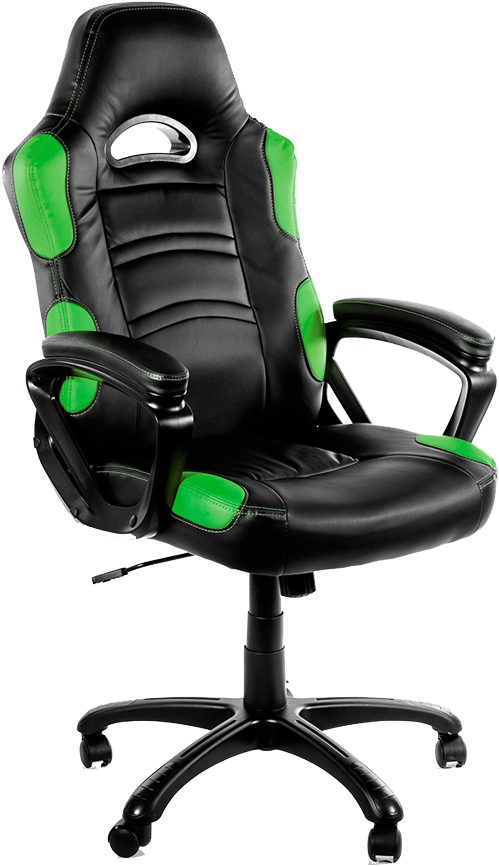 Arozzi Enzo Ergonomic Gaming Chair - Arozzi Enzo Gaming Chair (green) (1000x1000), Png Download