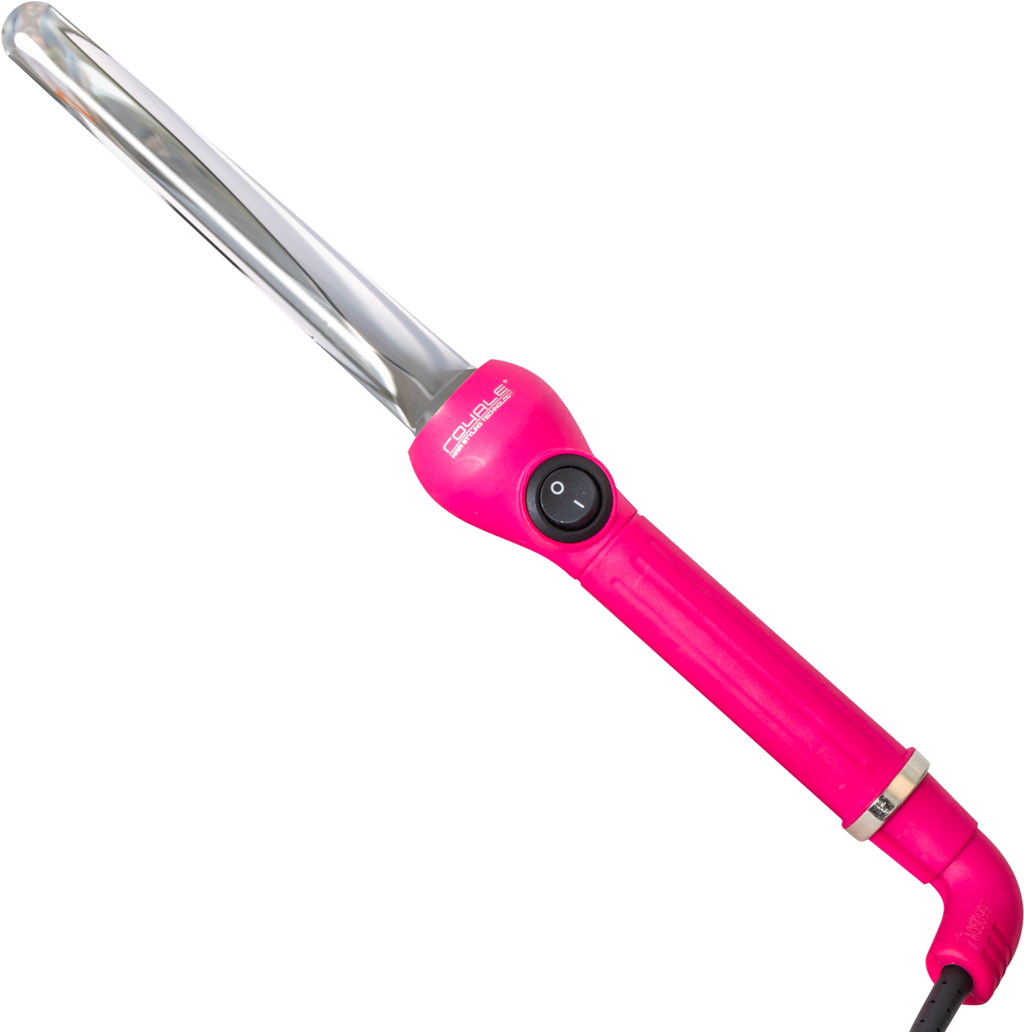 Royale Grande Hot Pink Tourmaline Curling Wand - Babyliss Pink Curling Wand (1500x1500), Png Download