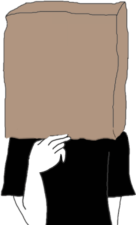 Paper Bag Over Your Head - Bag Over The Head (450x450), Png Download