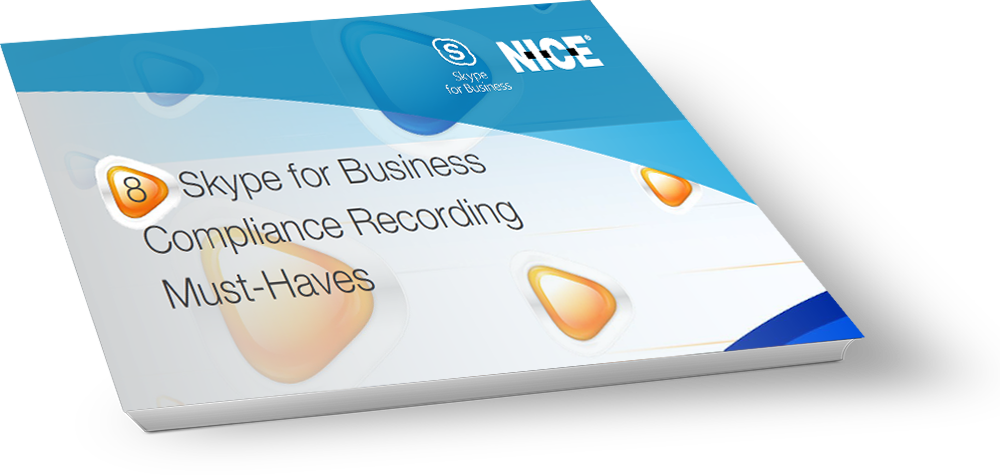 8 Skype For Business Compliance Recording Must-haves - Flyer (1000x475), Png Download
