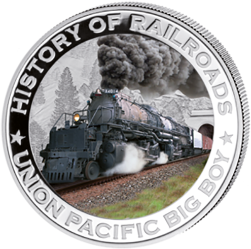 Liberia 2011 $5 History Of Railroads - Steam Train (500x500), Png Download