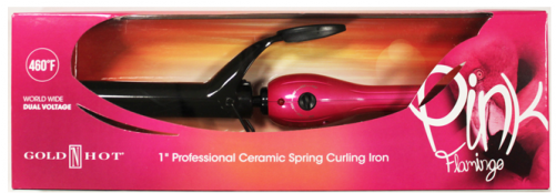 Screen Shot 2015 02 08 At - Gold 'n Hot 460 Pink Flamingo Ceramic Spring 1" Curling (500x500), Png Download