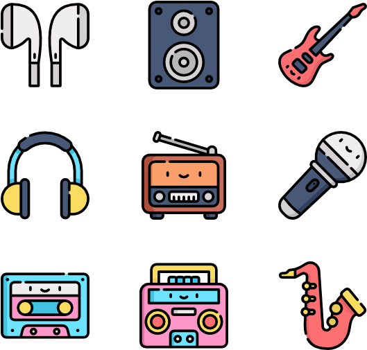 Music Store 50 Icons - Email (600x564), Png Download