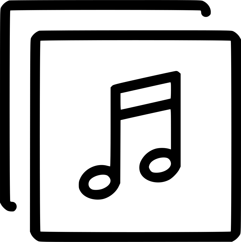 Music Playing Album Songs Comments - Music (980x982), Png Download