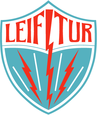 Old Logo - Leiftur Fc (337x400), Png Download