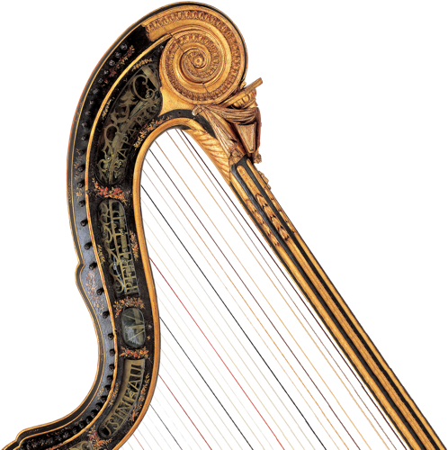 Museo Dell'arpa Victor Salvi⊚ Pinned By Www - Victor Salvi (535x500), Png Download