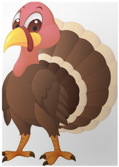 Thanksgiving Turkey Cartoon (400x400), Png Download