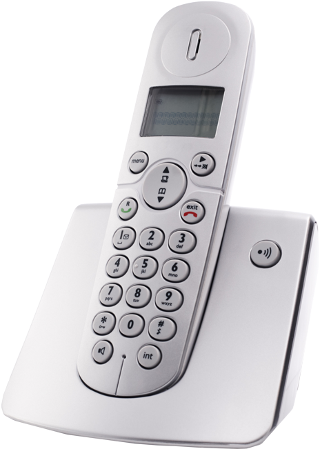 Cordless Phone - Home Phone Transparent (500x671), Png Download
