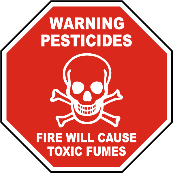 Fire Will Cause Toxic Fumes Sign - No Time For Fake Love (600x600), Png Download