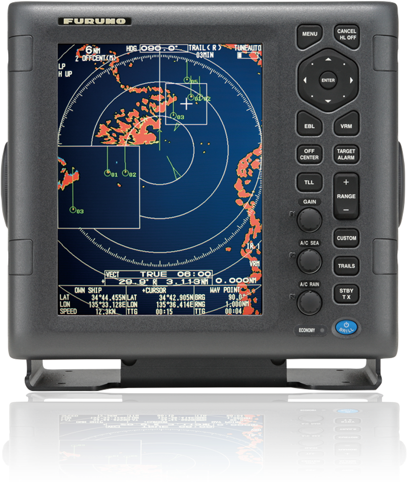 Hr 1835 Reflection - Furuno 1835 Display 10.4 (1000x1000), Png Download