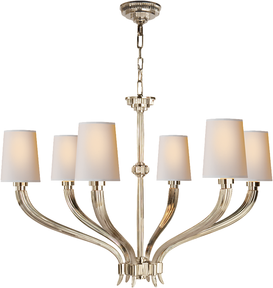 Creative White Chandelier Png Element - Ruhlmann Chandelier (1024x1024), Png Download