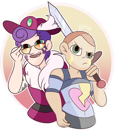 Pink Cartoon Mammal Vertebrate Fictional Character - Star Vs. The Forces Of Evil (500x581), Png Download
